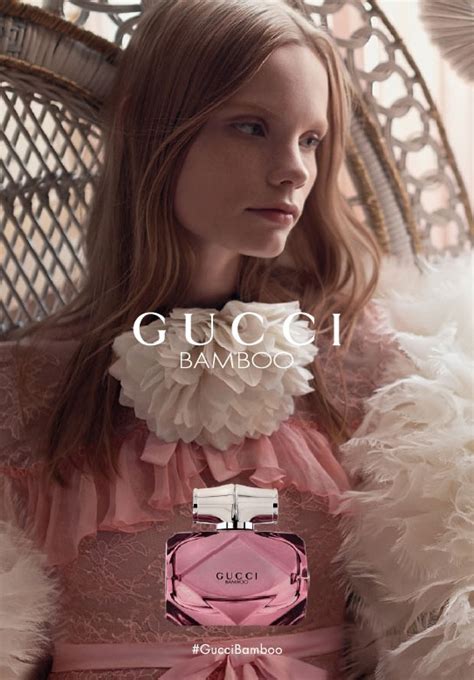 Gucci bamboo fragrance ad